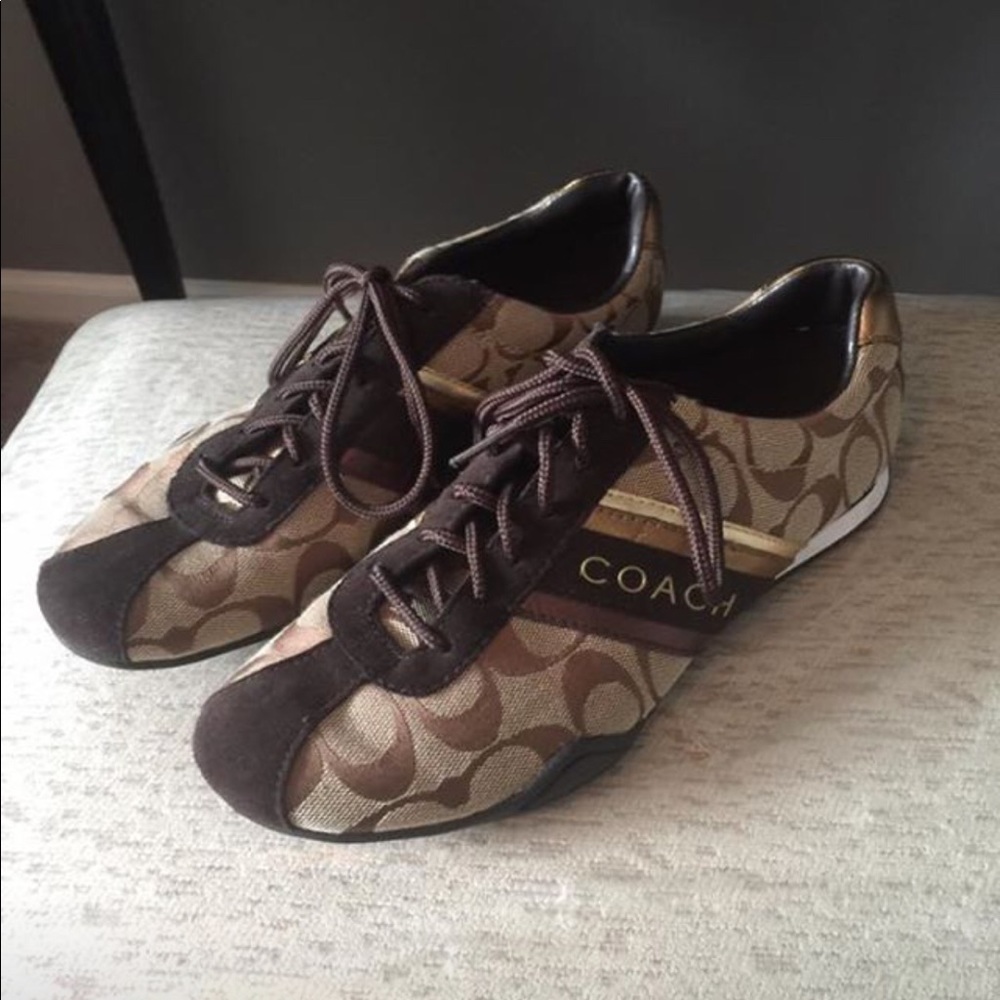 Jayme Coach Sneakers - Size 6.5 💕
